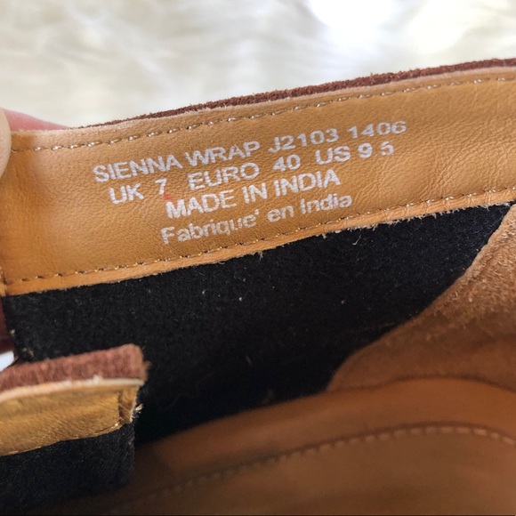 J Shoes Sienna Wrap Dark Brown Ankle Boots 40 - Picture 11 of 15